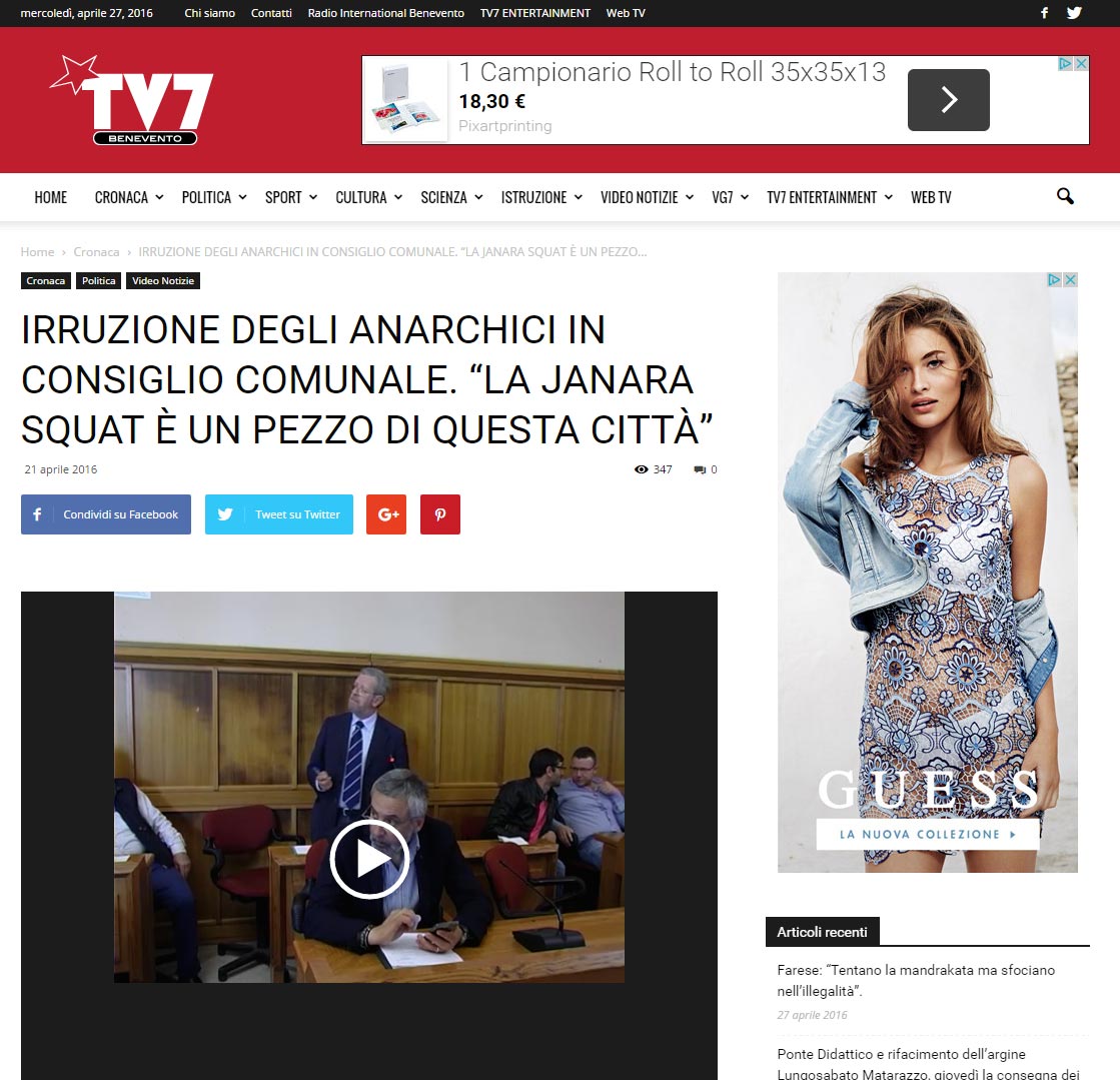 Tv7 Benevento Emittente Televisiva Neikos Digital Agency